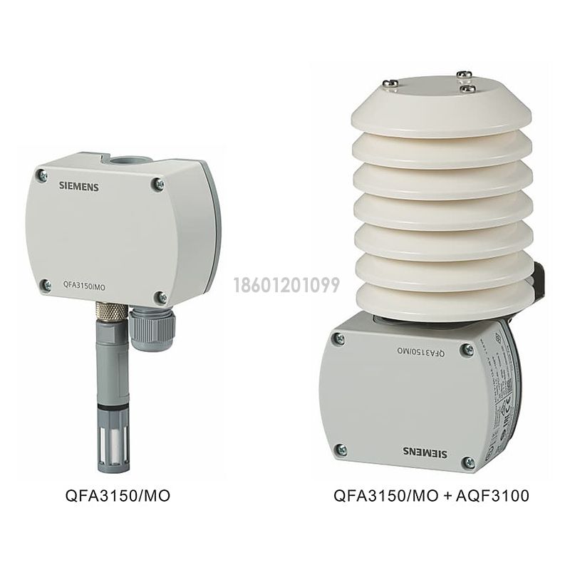 西门子QFA3150 室内温湿度传感器(Modbus)(图1) 西门子QFA3150 室内温湿度传感器(Modbus)